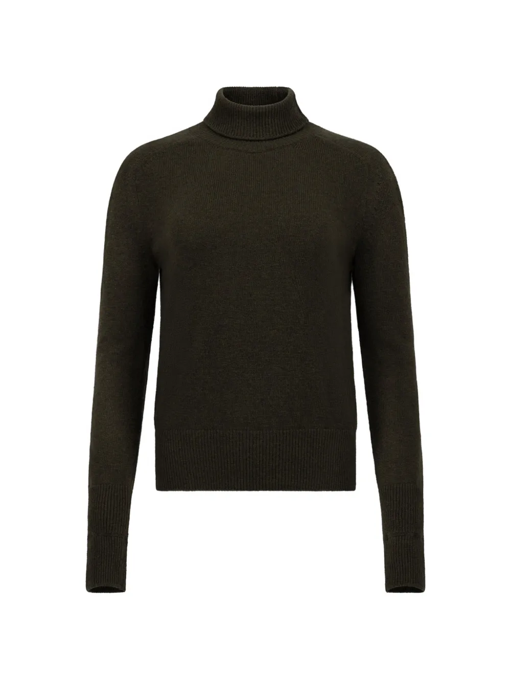 Victoria Beckham Marie roll-neck sweater Groen
