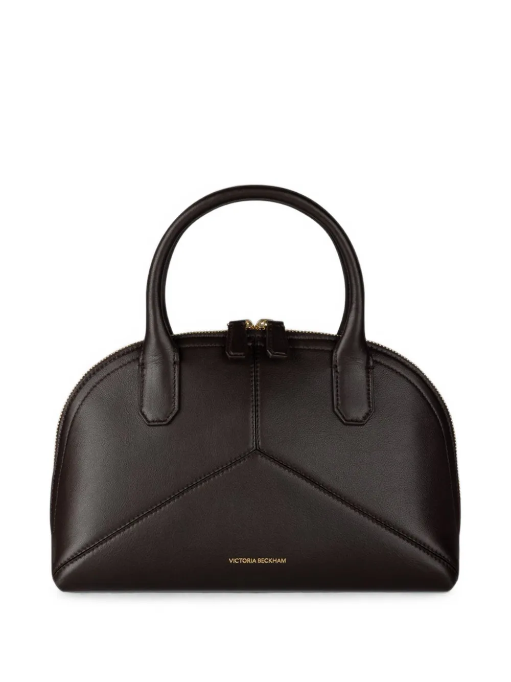 Victoria Beckham Kleine Doctor leren shopper Bruin
