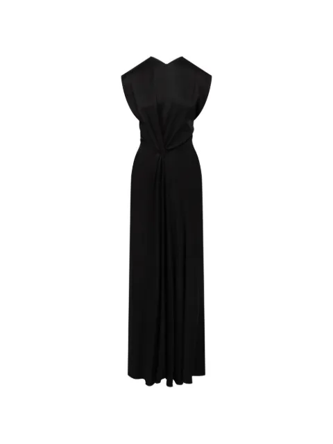Victoria Beckham Aria twist-detail maxi dress