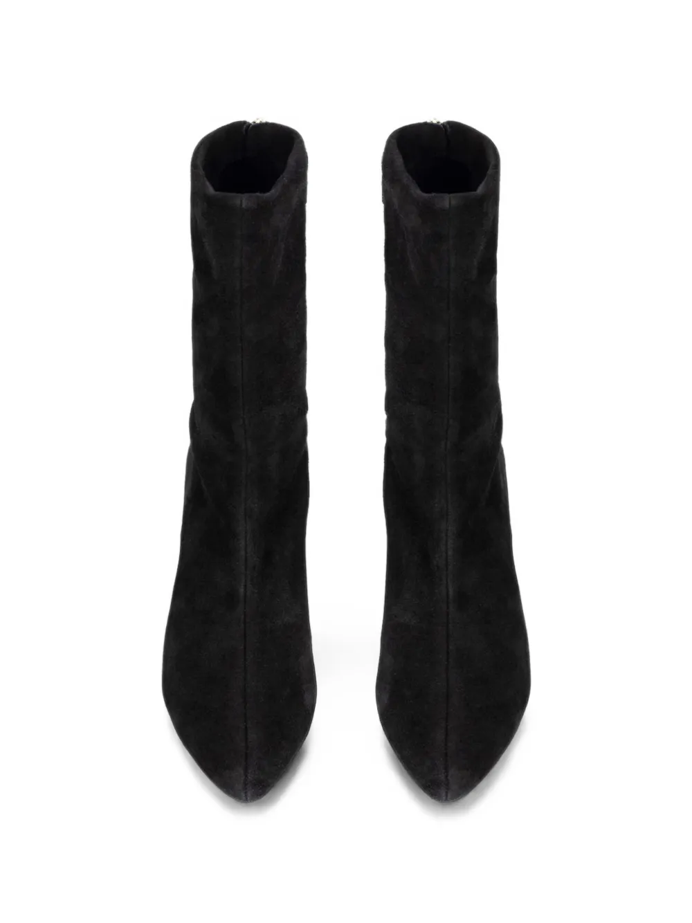 Victoria Beckham Harlow stretch suede ankle boots Zwart