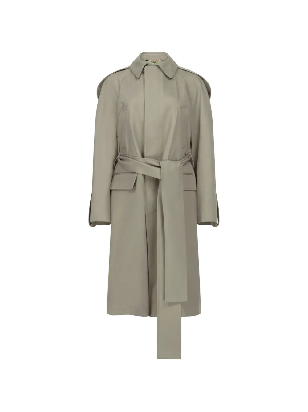 Victoria Beckham Trench in cotone - Toni neutri
