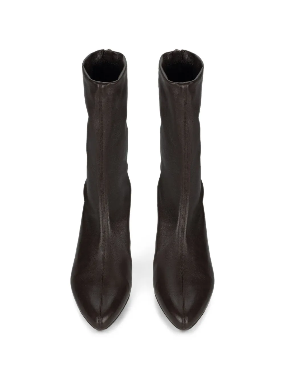 Victoria Beckham Harlow leather boots Bruin