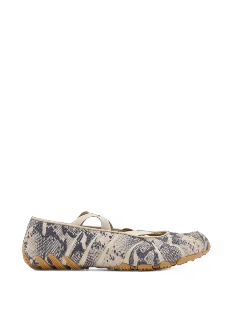 adidas Ghost Sprint Ballerinas mit Schlangenleder-Effekt