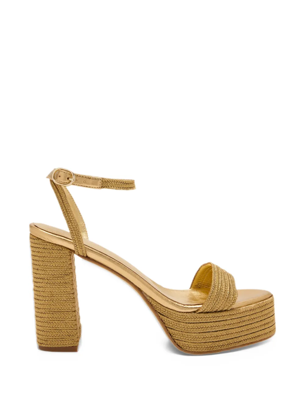 Andrea Gomez Becka raffia platform sandals Andrea Gomez Becka raffia platform sandals