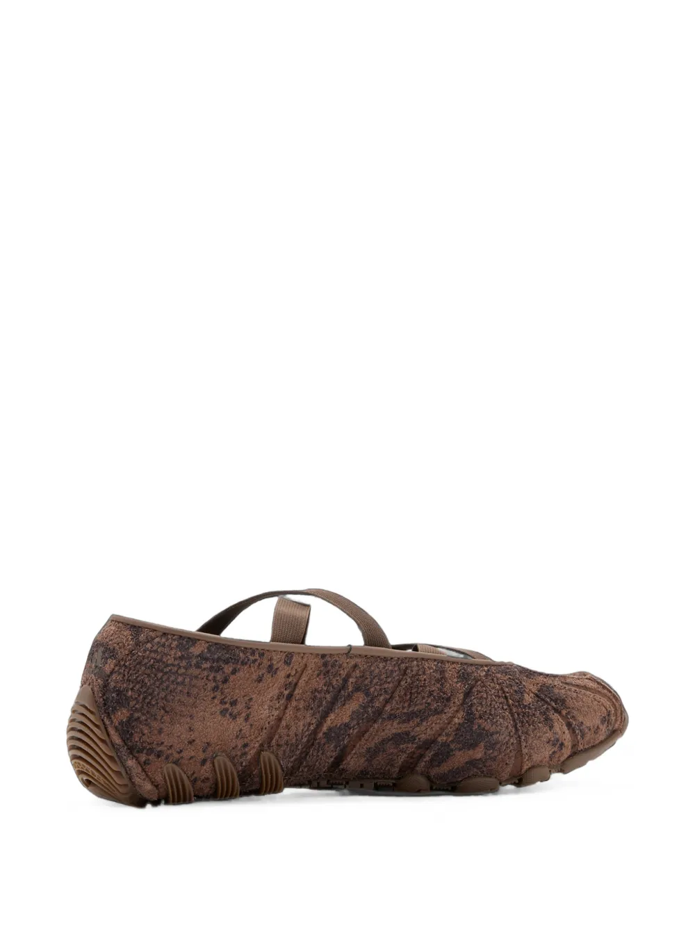 adidas Ghost Sprint snakeskin-effect ballet flats Bruin