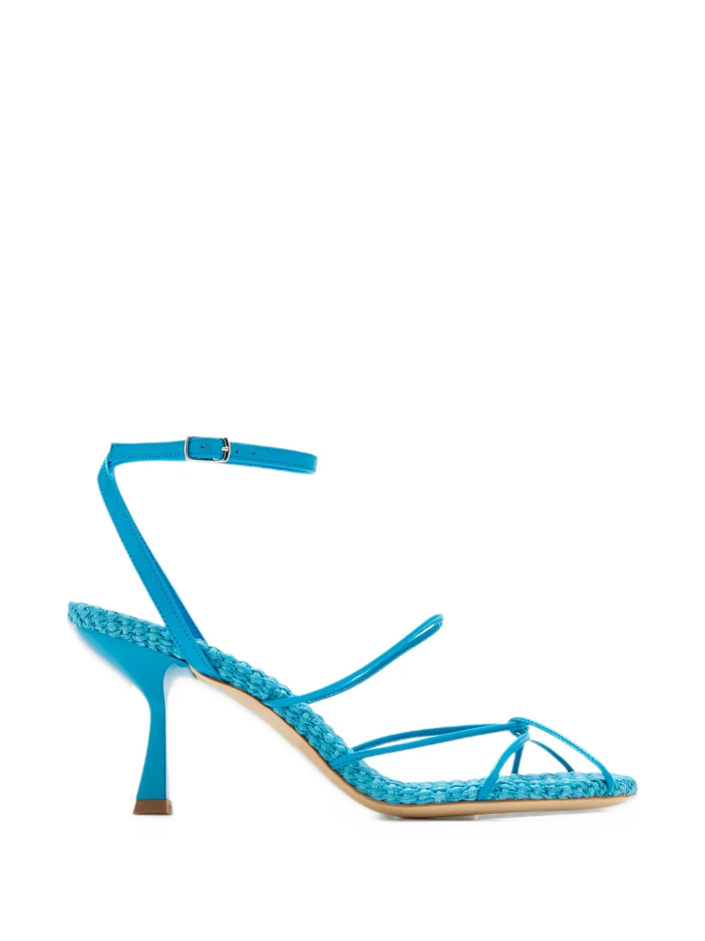 Christopher Esber Blaze raffia sandals - Blue