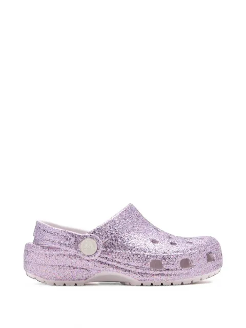 Crocs Kids Classic Chunky Glitter clogs