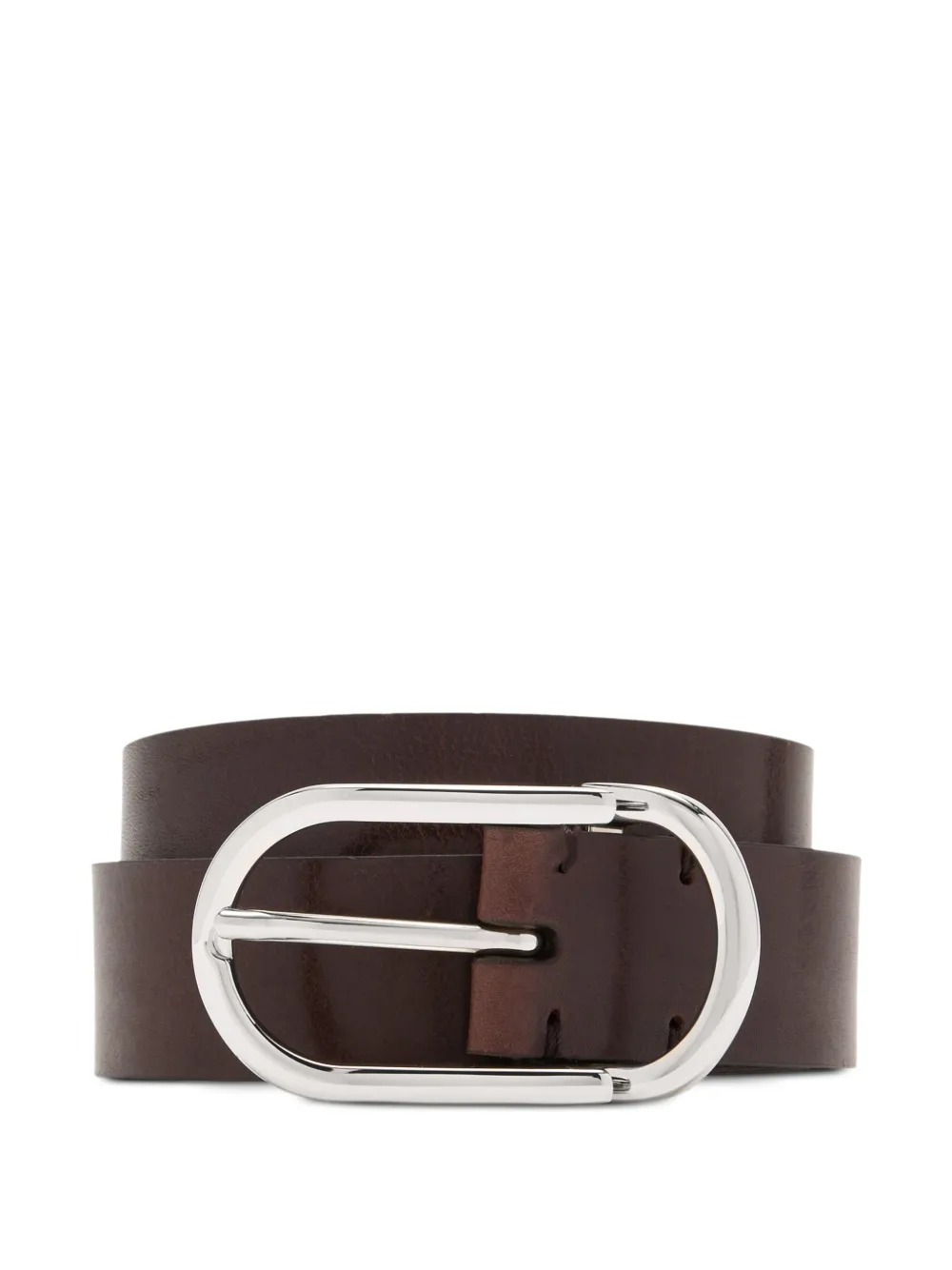 Brunello Cucinelli Cintura in pelle - Marrone