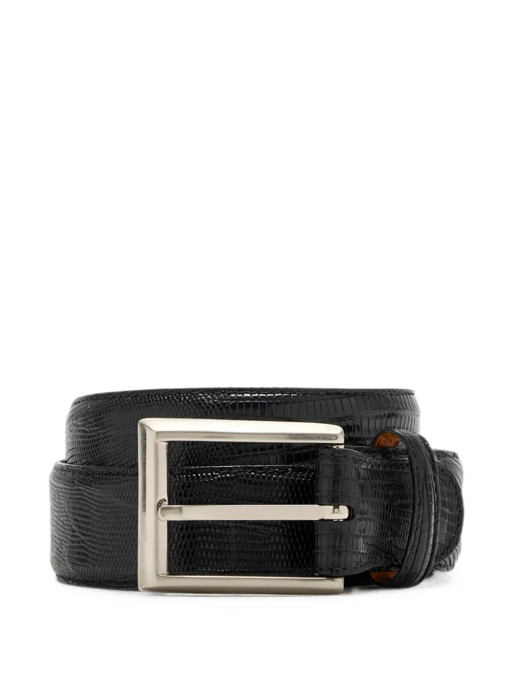 Magnanni Cocoarcade lizard-effect leather belt