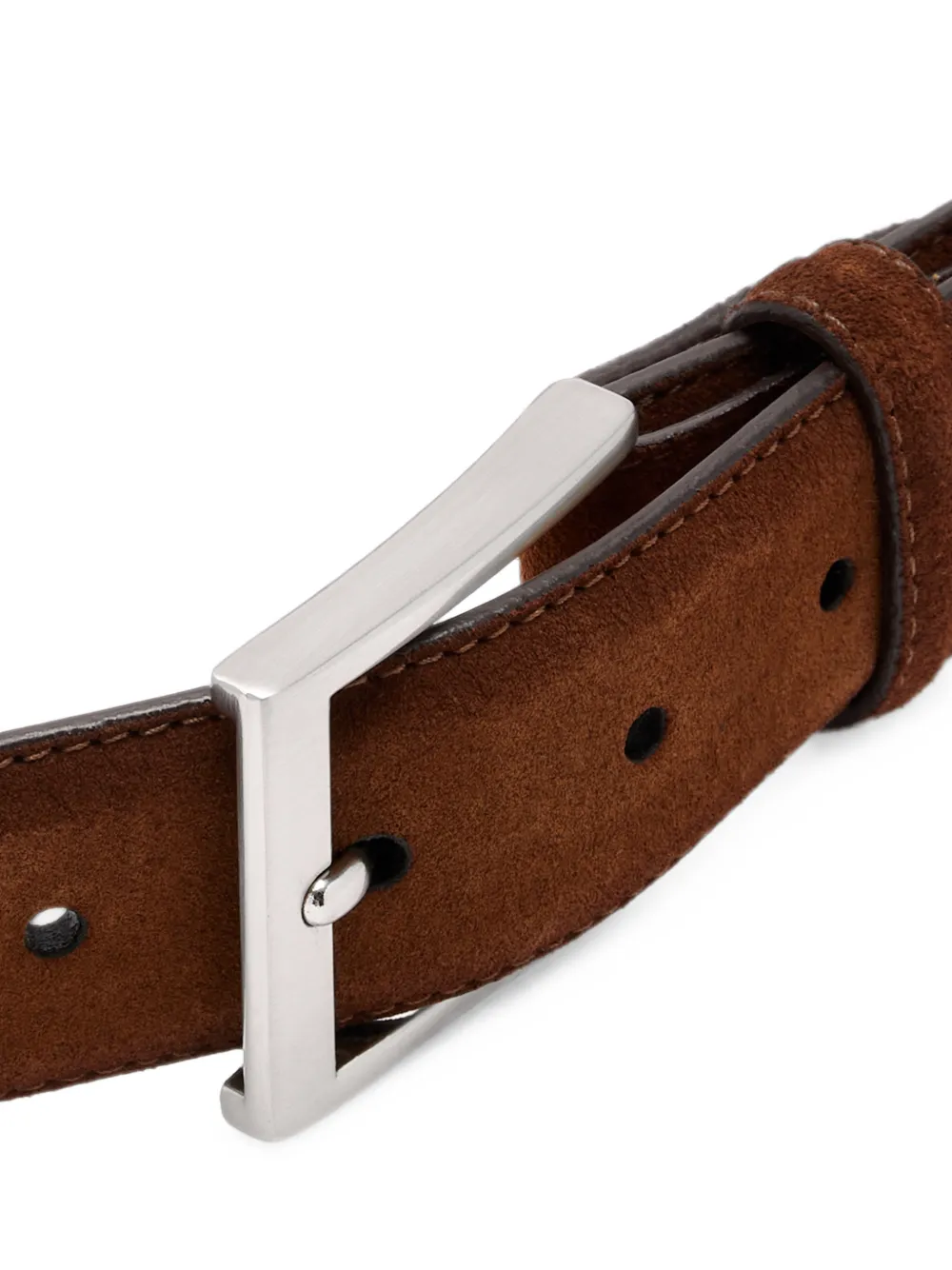Magnanni Riem met suède afwerking Bruin