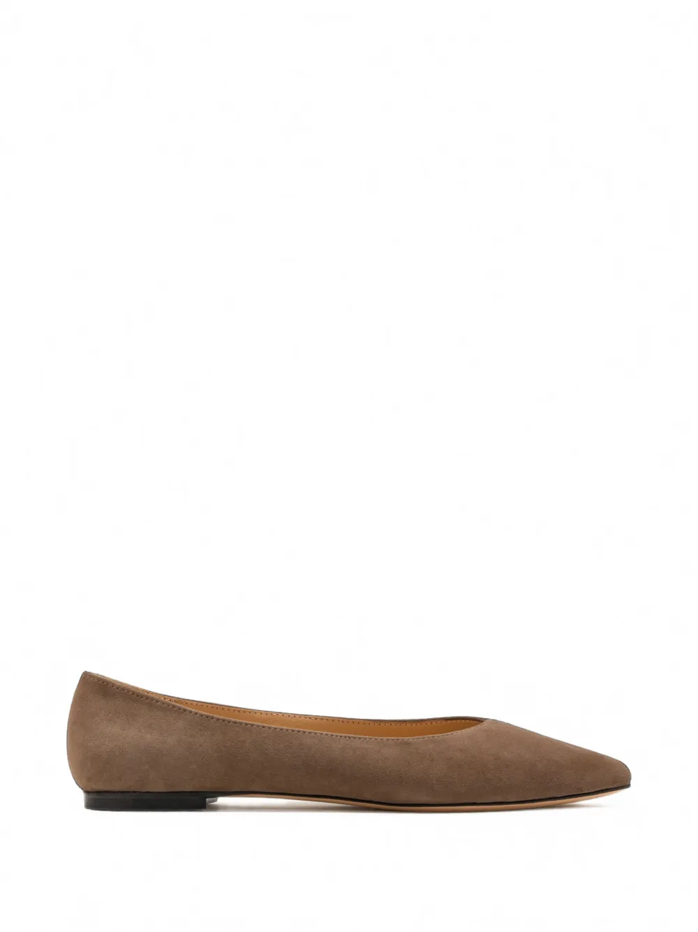 HOUSE OF BALLERINAS Michelle suede ballet flats - Marrone