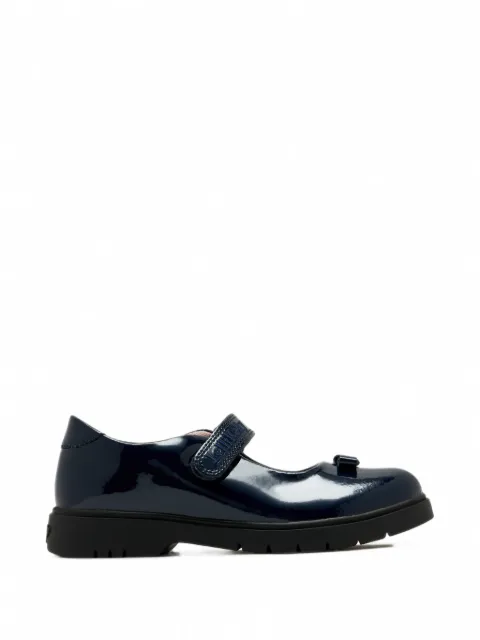 Lelli Kelly Jolie bow-detail patent-leather ballet flats