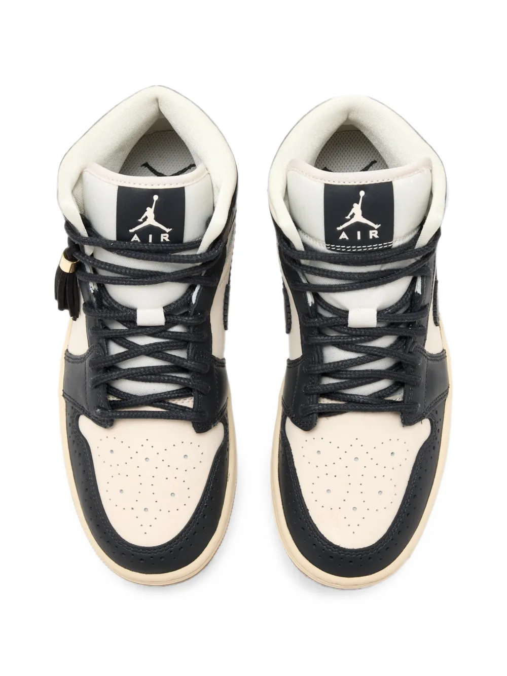 Jordan Air 1 Mid sneakers Zwart