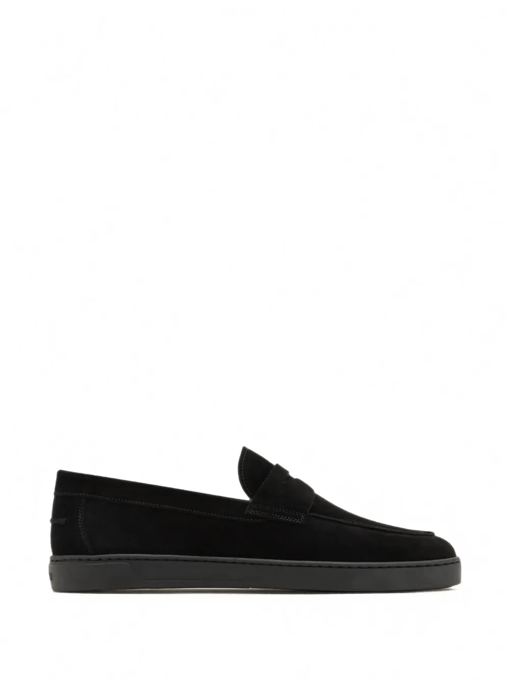 Magnanni suede penny loafers - Nero