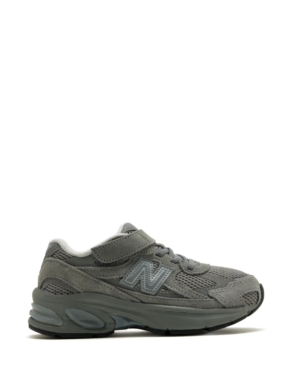 New Balance Kids 2010 touch-strap sneakers - Grigio