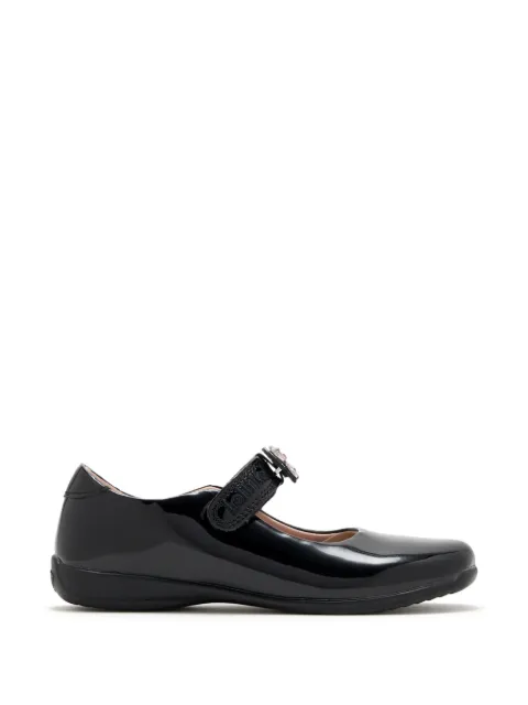 Lelli Kelly Sabrina butterfly-patch patent-leather ballet flats