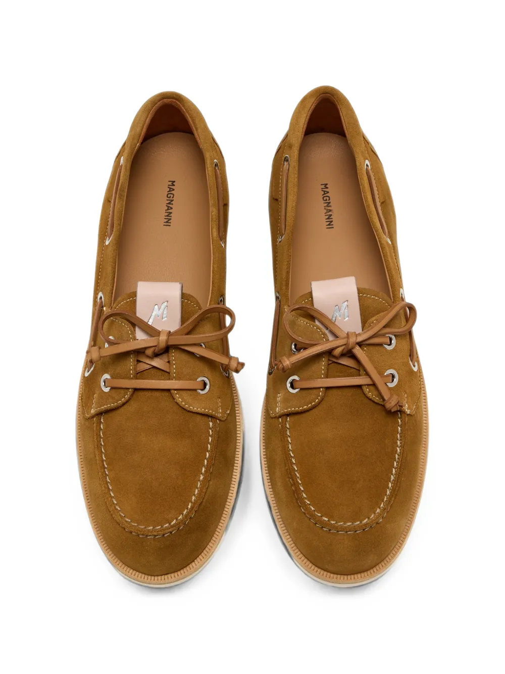 Magnanni suede boat shoes Bruin
