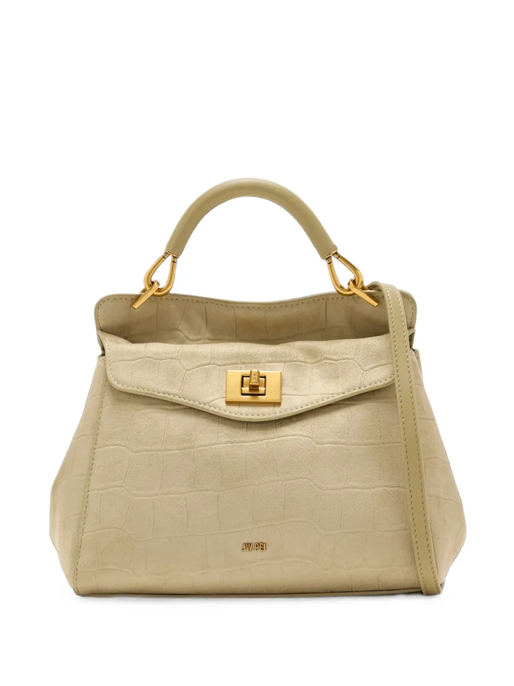 JW Pei Lucia croc-effect leather shoulder bag