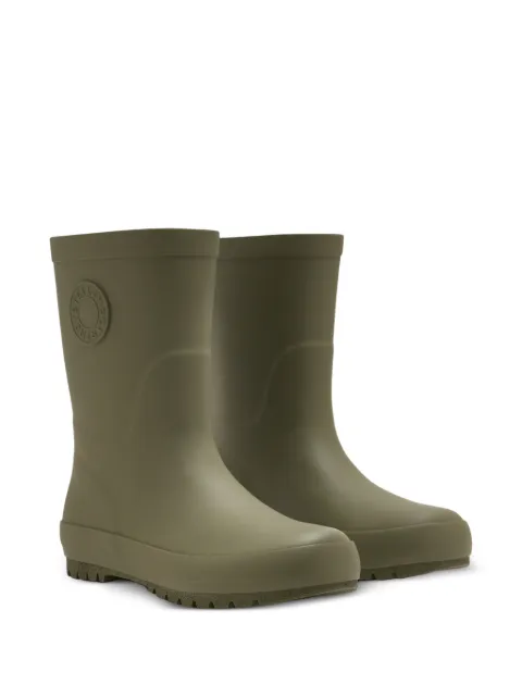 Stella McCartney Kids logo-patch boots