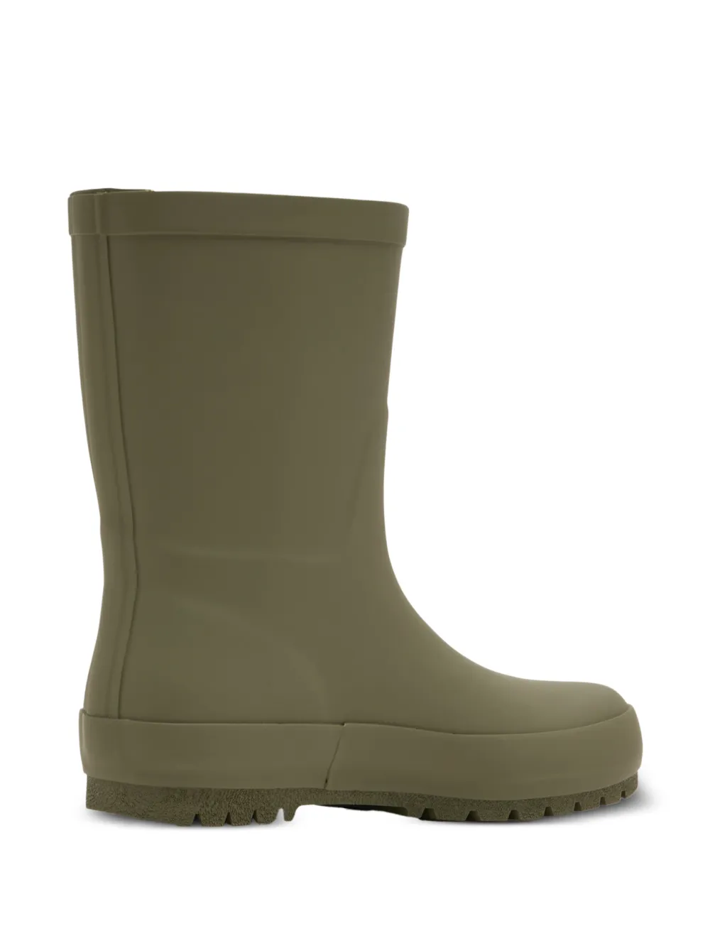 Stella McCartney Kids logo-patch boots Groen