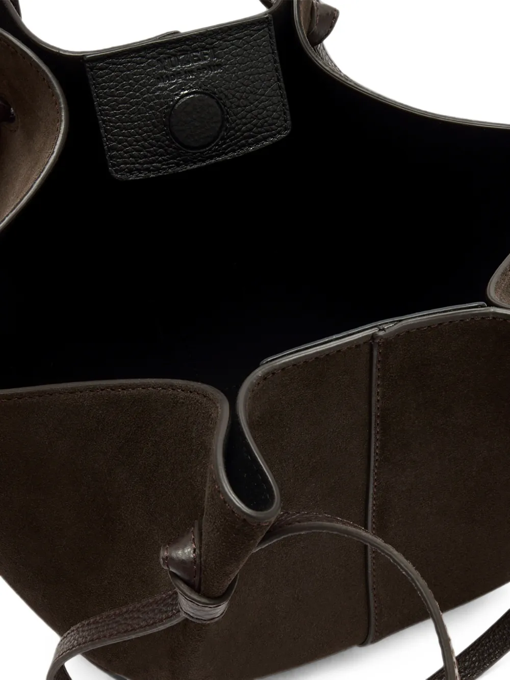 Yuzefi Mochi suède shopper Bruin
