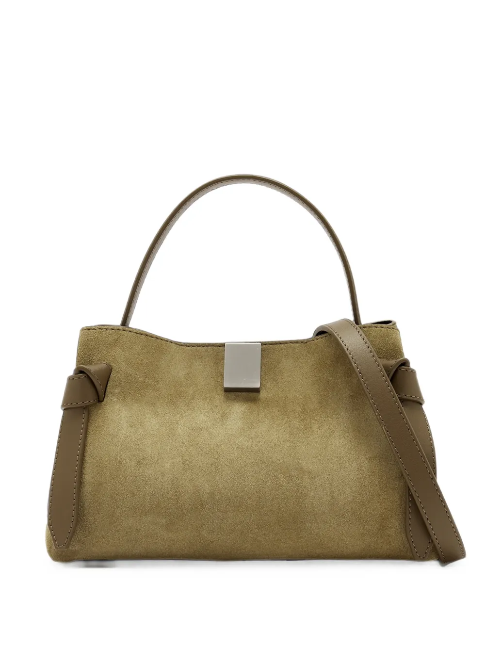 Yuzefi Gyoza Mini suede shoulder bag
