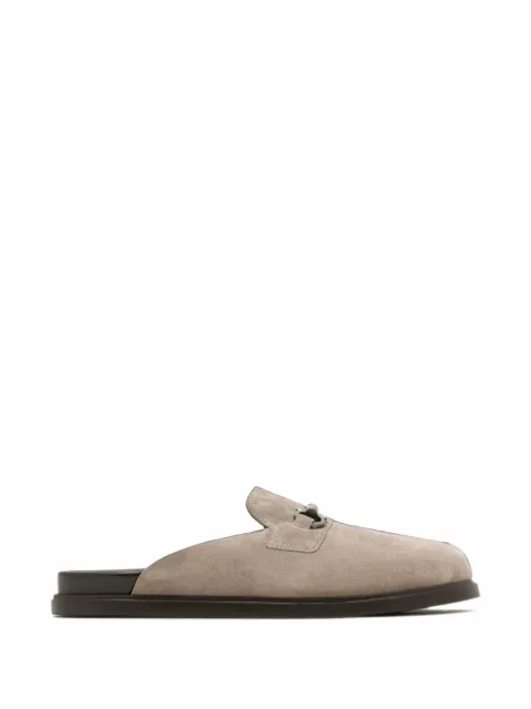 Ferragamo Gancini ornament mules