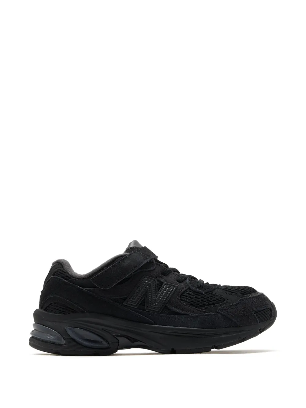 New Balance Kids ABZORB 2010 logo-patch sneakers - Nero