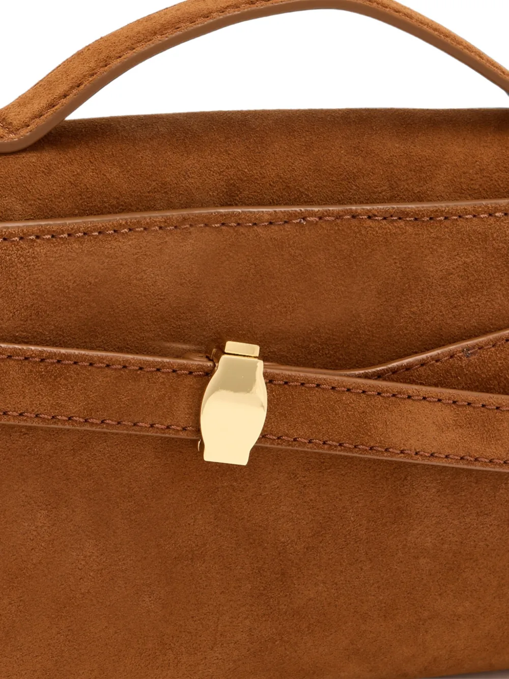 Veronica Beard Dash suède clutches Bruin