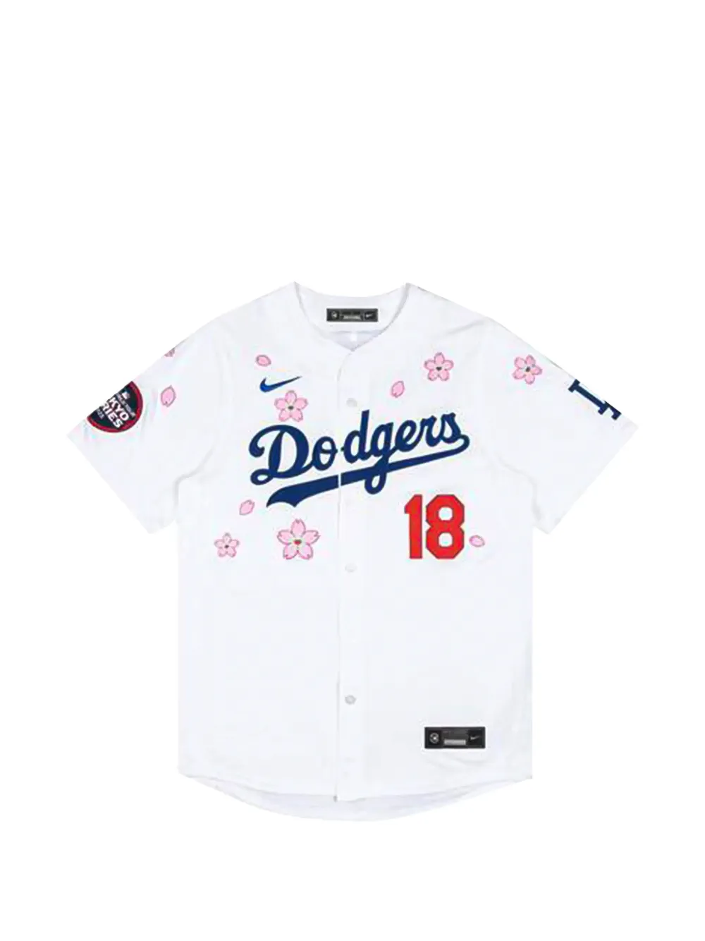 Nike Takashi Murakami X Mlb World Tour Tokyo Series 2025 Shirt In White