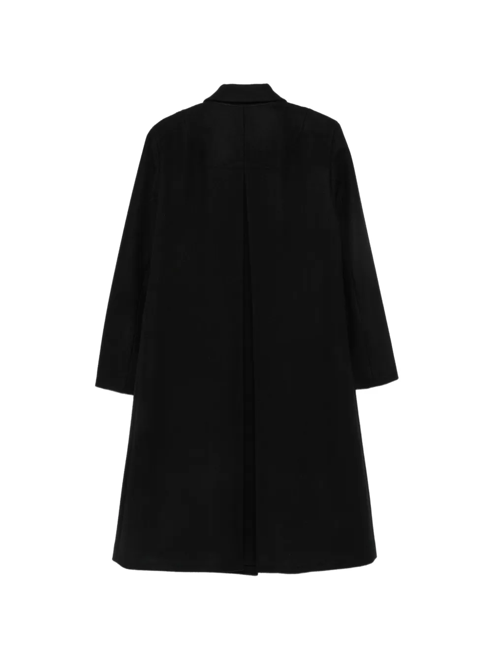 Jil Sander notched-lapel single-breasted jacket Zwart