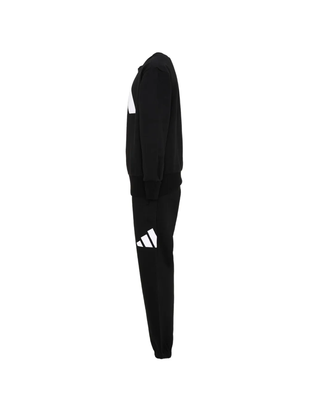 adidas Kids logo-print tracksuit Zwart