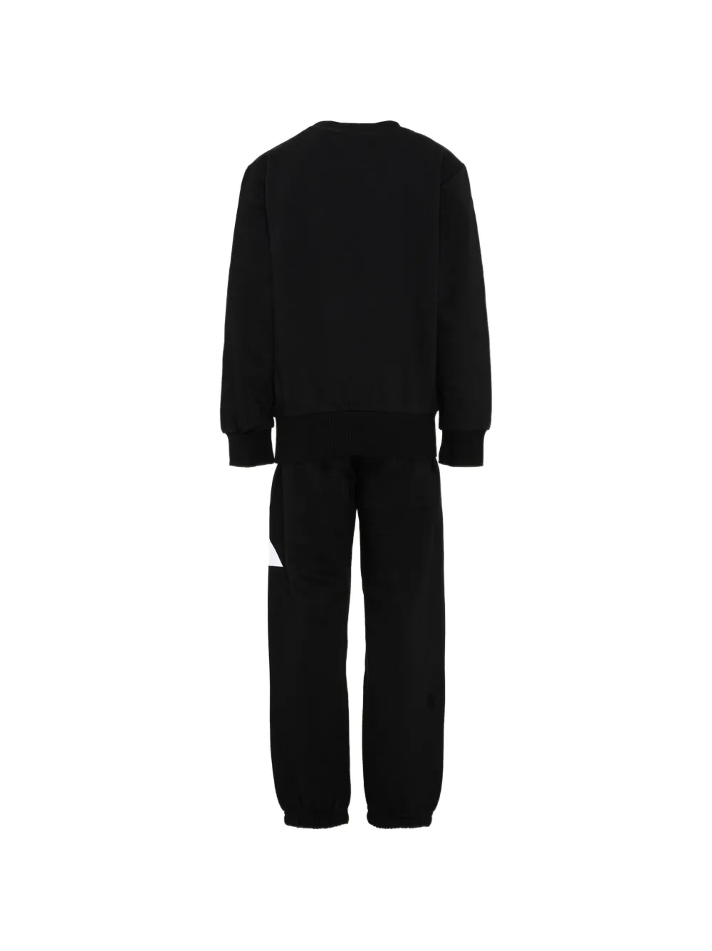adidas Kids logo-print tracksuit Zwart