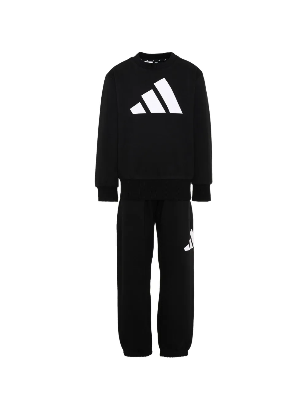 adidas Kids logo-print tracksuit - Nero