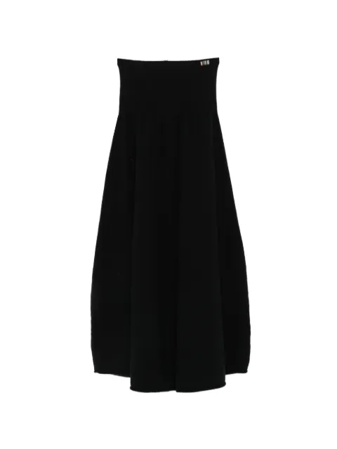 extreme cashmere cashmere A-line skirt