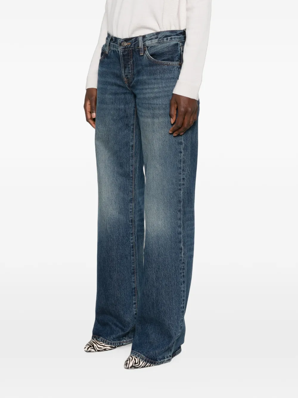 FRAME The Gray jeans Blauw