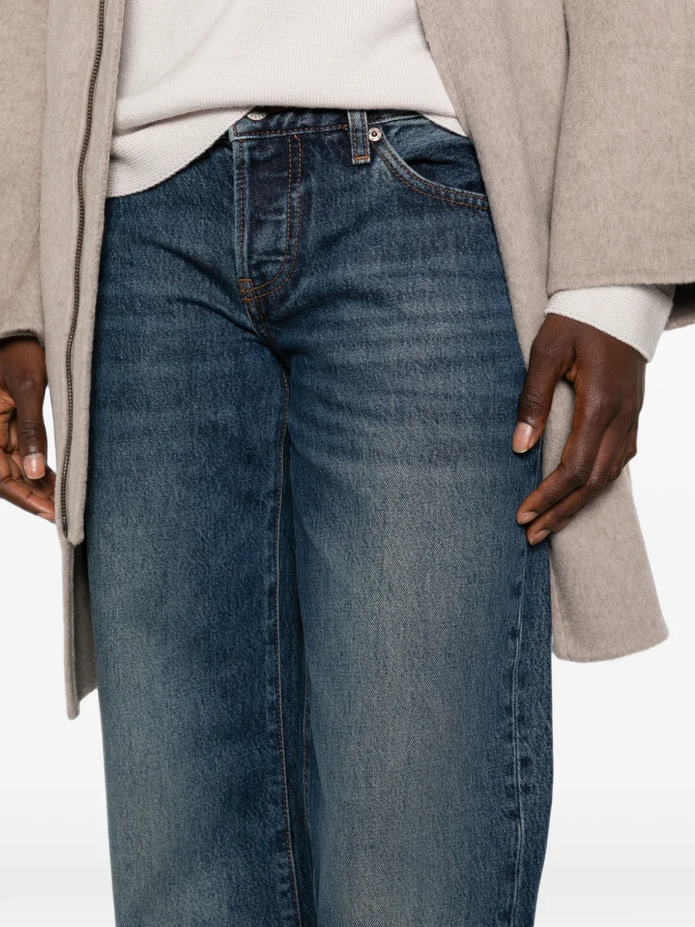 FRAME The Gray jeans Blauw