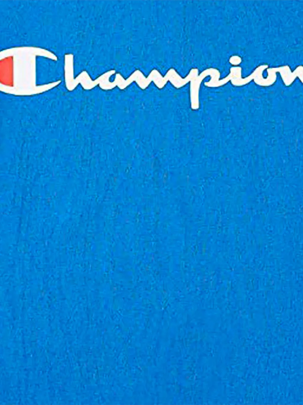 Champion logo-print T-shirt Blauw