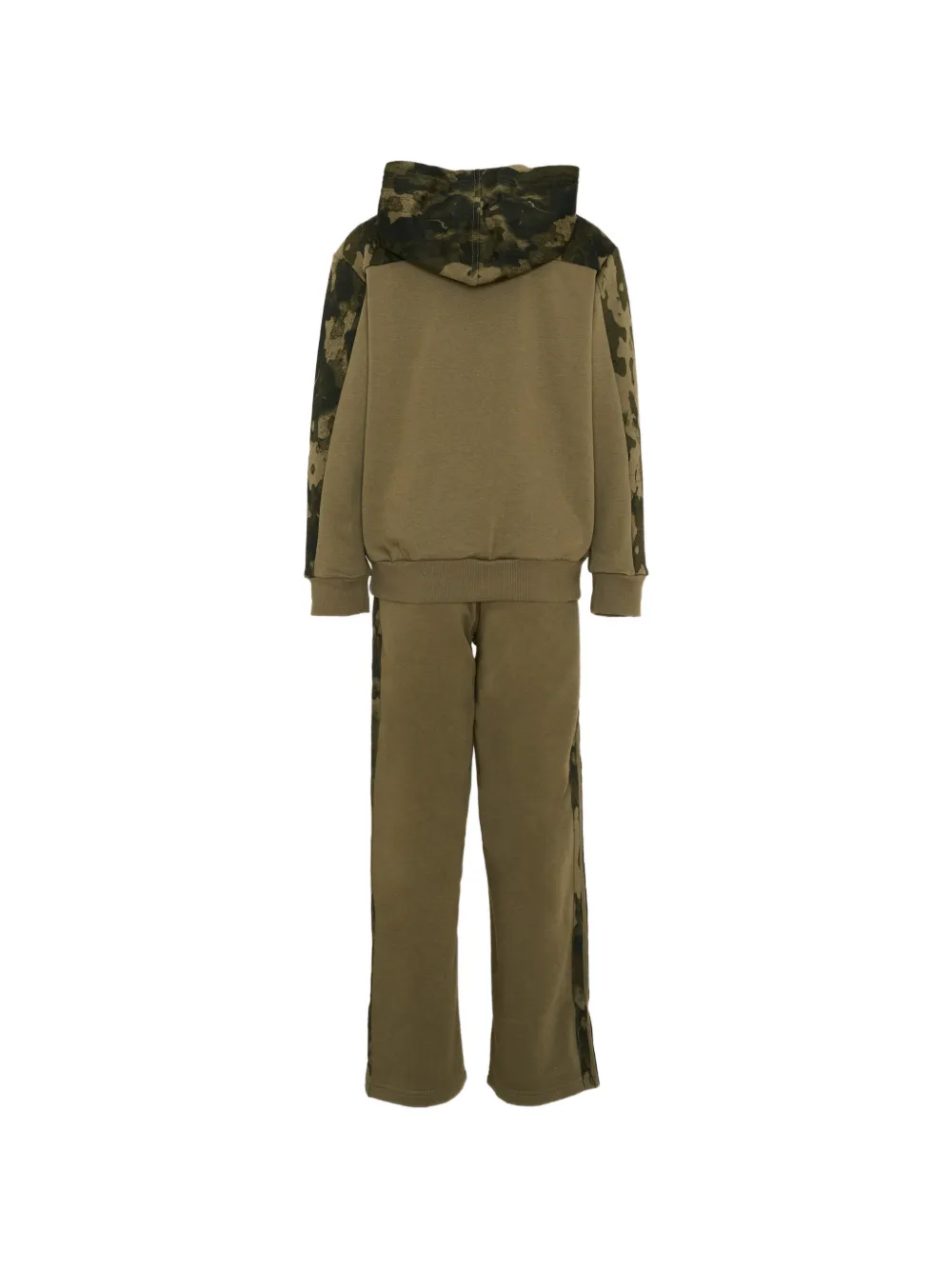 adidas Kids camo-print logo-print tracksuit Groen