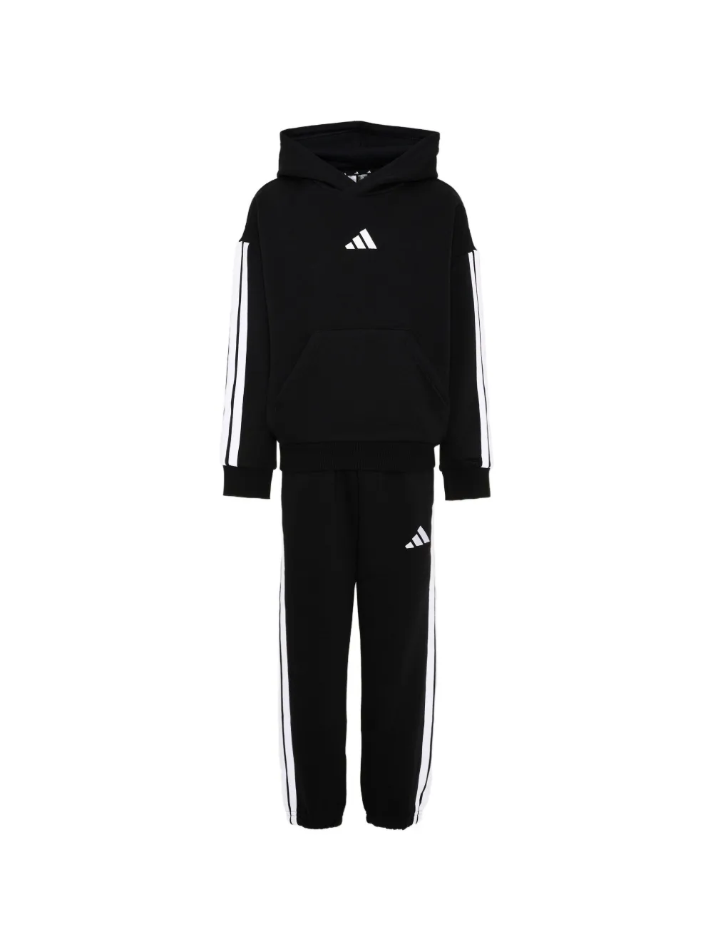 adidas Kids logo-print track tracksuit - Nero