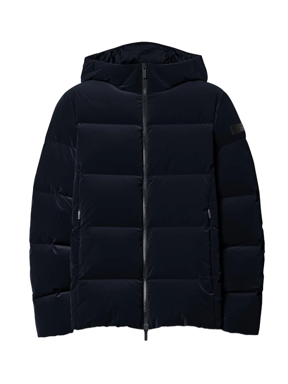 RRD Supe uck Tubic hooded puffer coat Blauw
