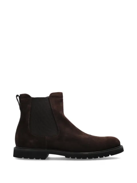 Fabi botas chelsea de ante con paneles elásticos