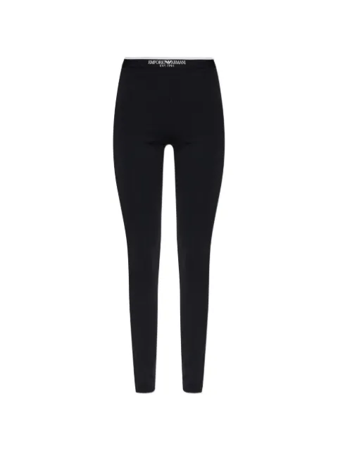 Emporio Armani logo-waistband leggings