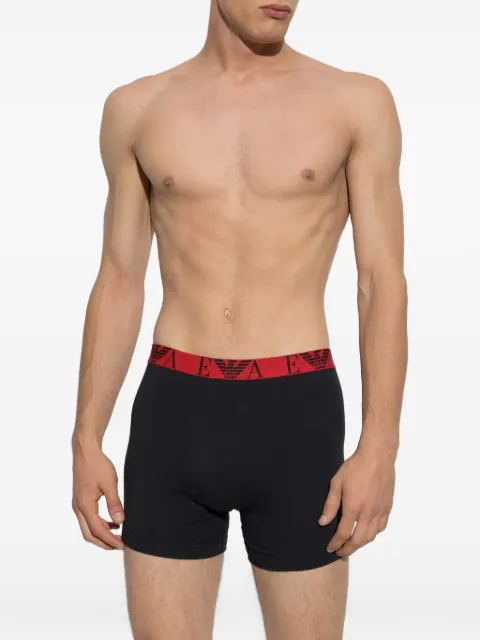 Emporio Armani logo-waistband boxers (set of three)