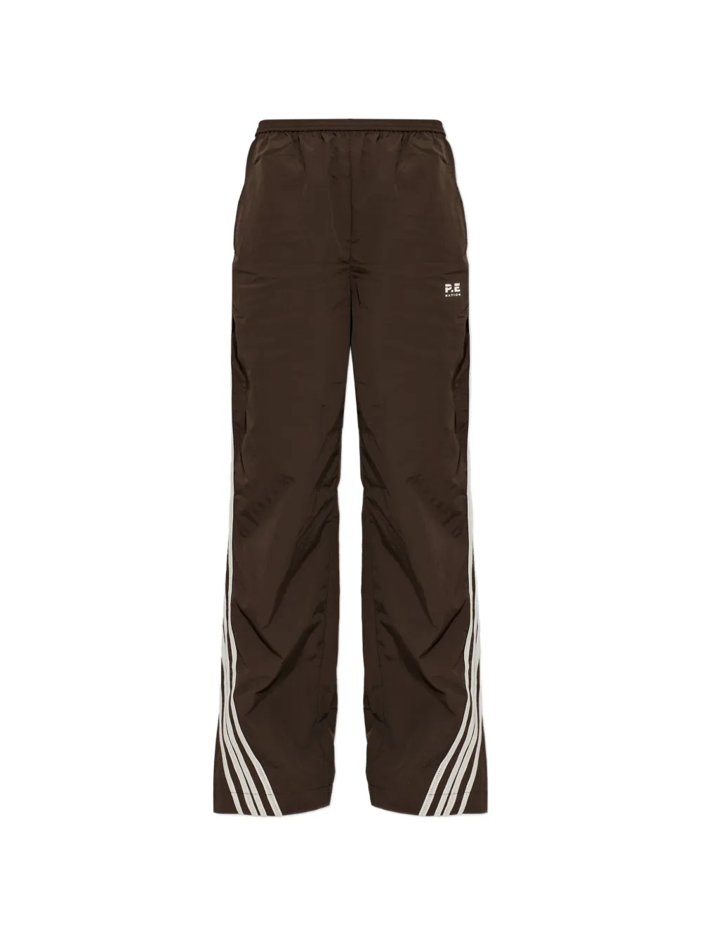P.E Nation Radius side-stripe track pants