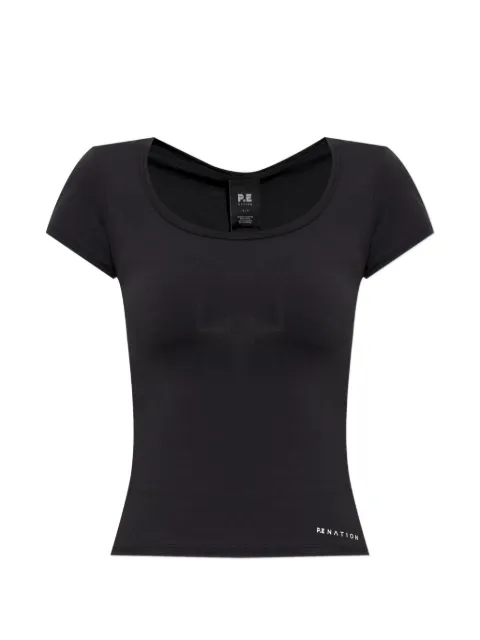 P.E Nation top Foundation con cuello redondo