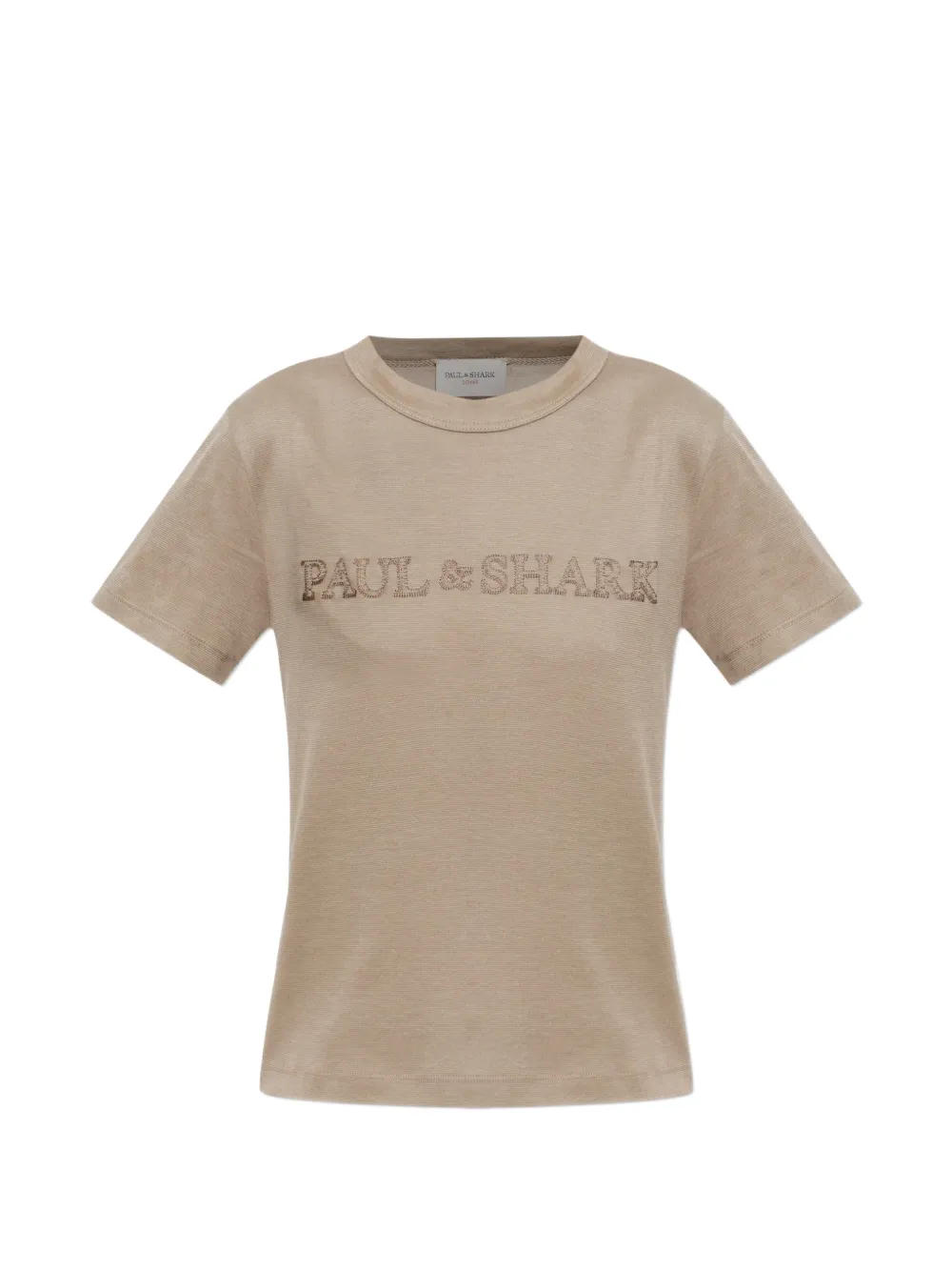 Paul & Shark logo-embroidered t-shirt