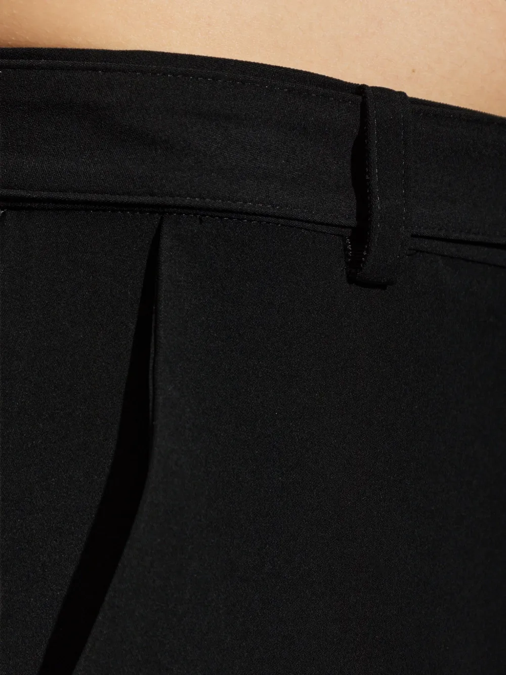 sacai Broek met wijde pijpen Zwart