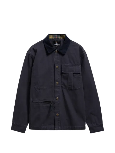 Barbour Ursula corduroy-collar multi-pocket shirt jacket