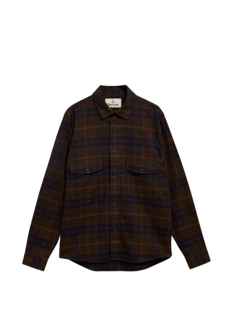 Barbour Armstrong tartan-check cotton shirt jacket